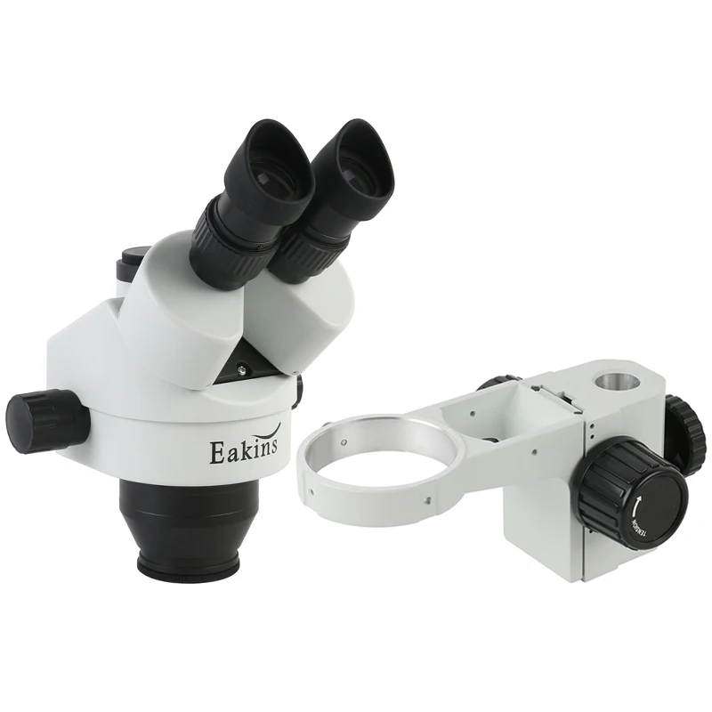 Trinocular Stereo Microscope 7X-45X - Kepala Mikroskop Stereo Trinokuler Zoom Kontinu