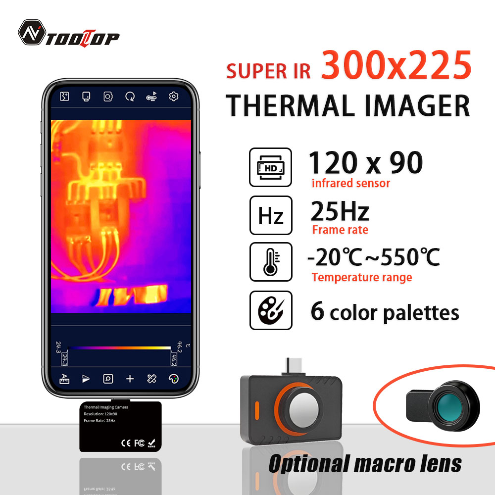 Thermal Imaging Camera Pcb Repair - TOOLTOP T5 Super IR 300*225 Pencitraan