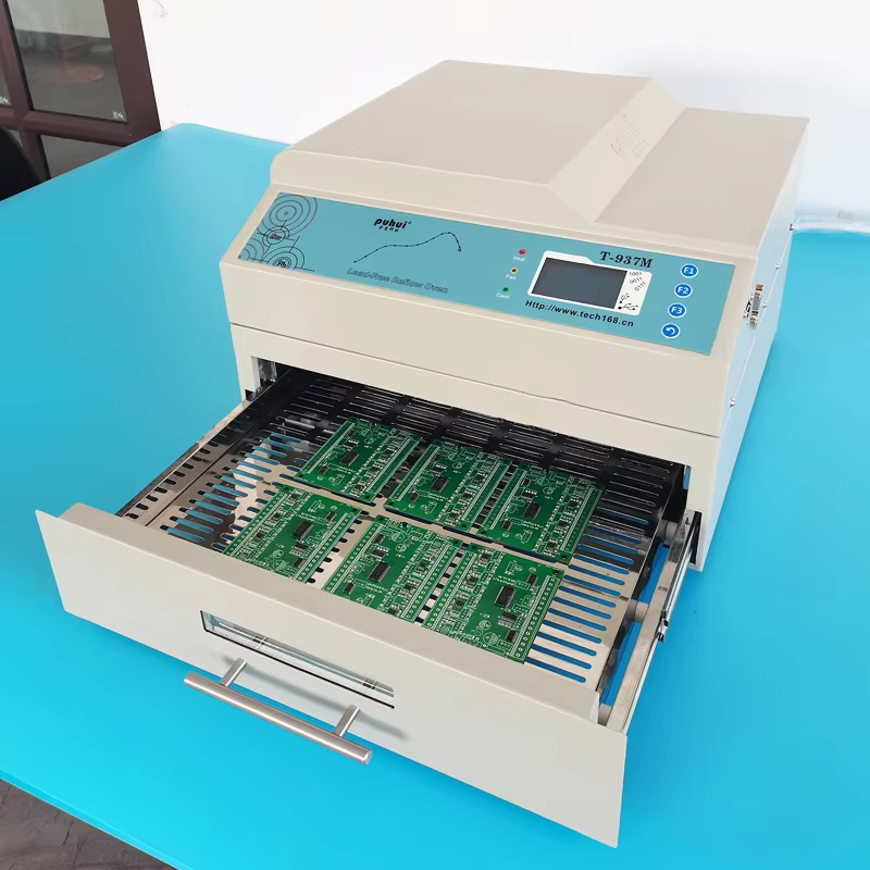 Infrared Bga Rework Station - Oven Solder Reflow Desktop T-937M Pemanas