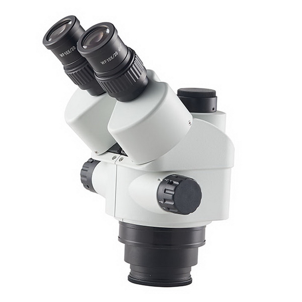Trinocular Stereo Microscope 7X-45X - Mikroskop Stereo Zoom Optik Trinokuler Parfokal