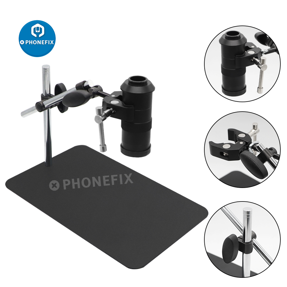 Articulating Arm Boom Stand Microscope - Stand Holder Mikroskop Zoom Stereo Boom