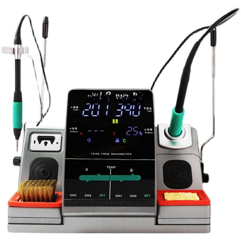 C115 Nano Soldering Iron Station - Meja las nano dengan kepala solder