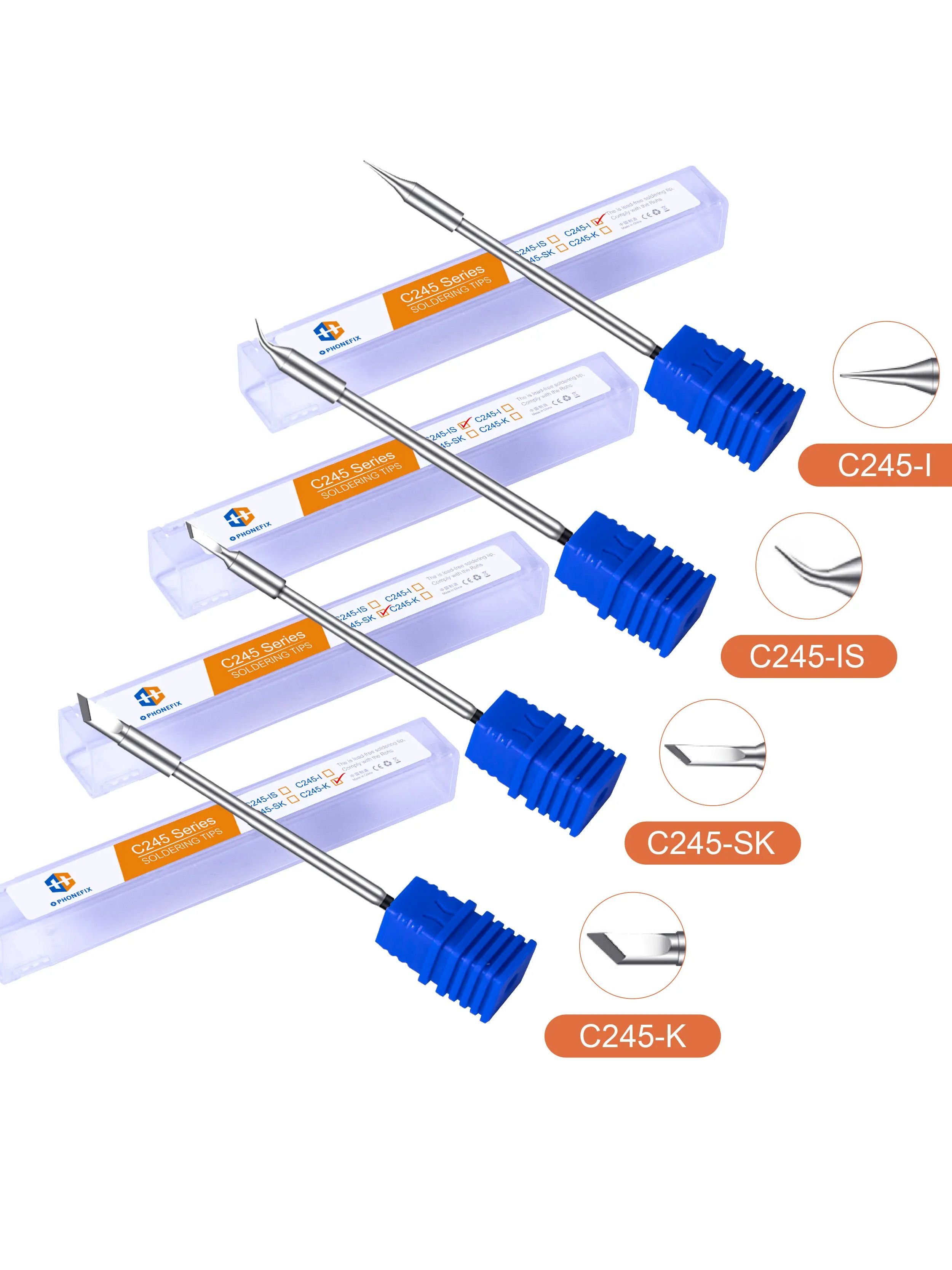 C115 Nano Soldering Iron Station - Ujung besi solder C210 C245 C115,