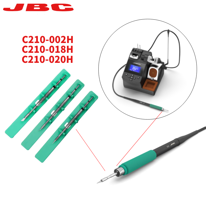 C210 Precision Soldering Station - 100% Asli JBC Cartridge C210 Seri