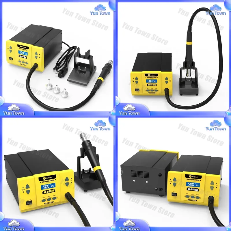 Hot Air Rework Station 861Dw - Stasiun Rework Udara Panas Digital Bebas