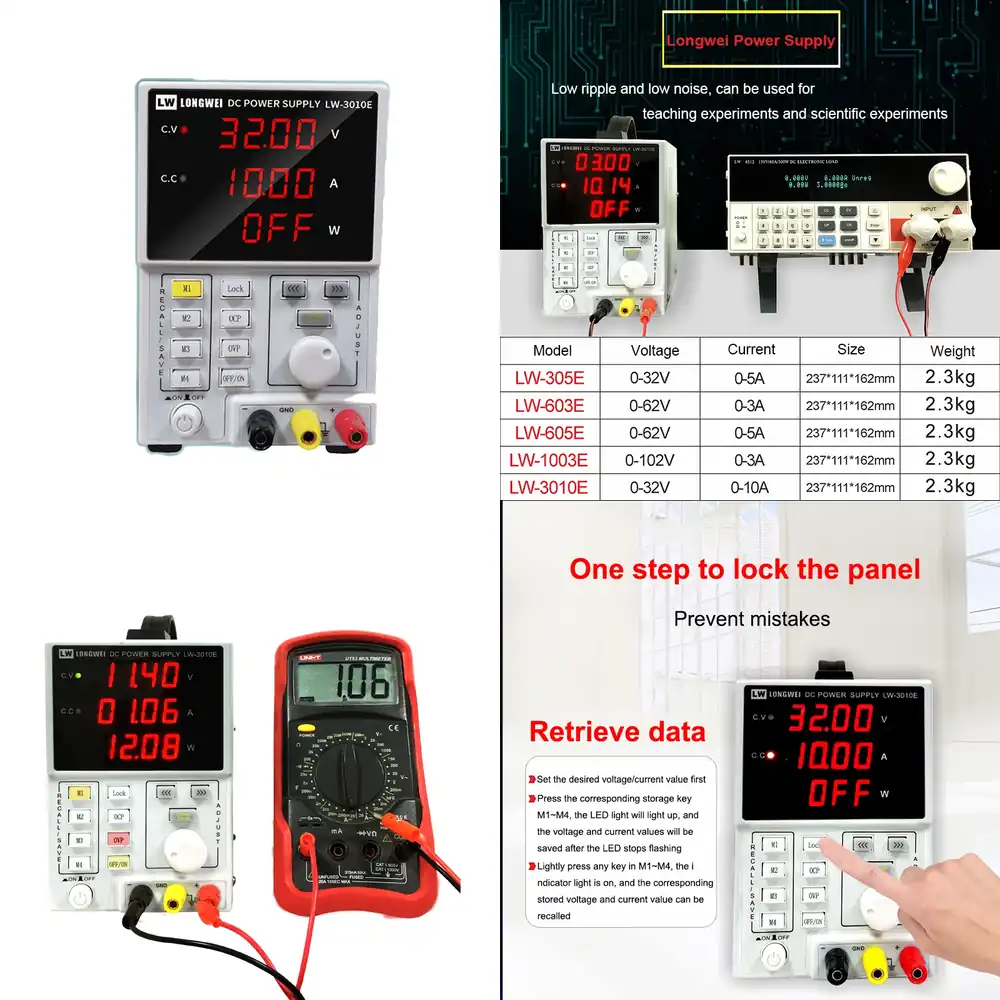 High Precision Dc Power Supply 30V 10A - Produk Baru 30v 10a Catu Daya