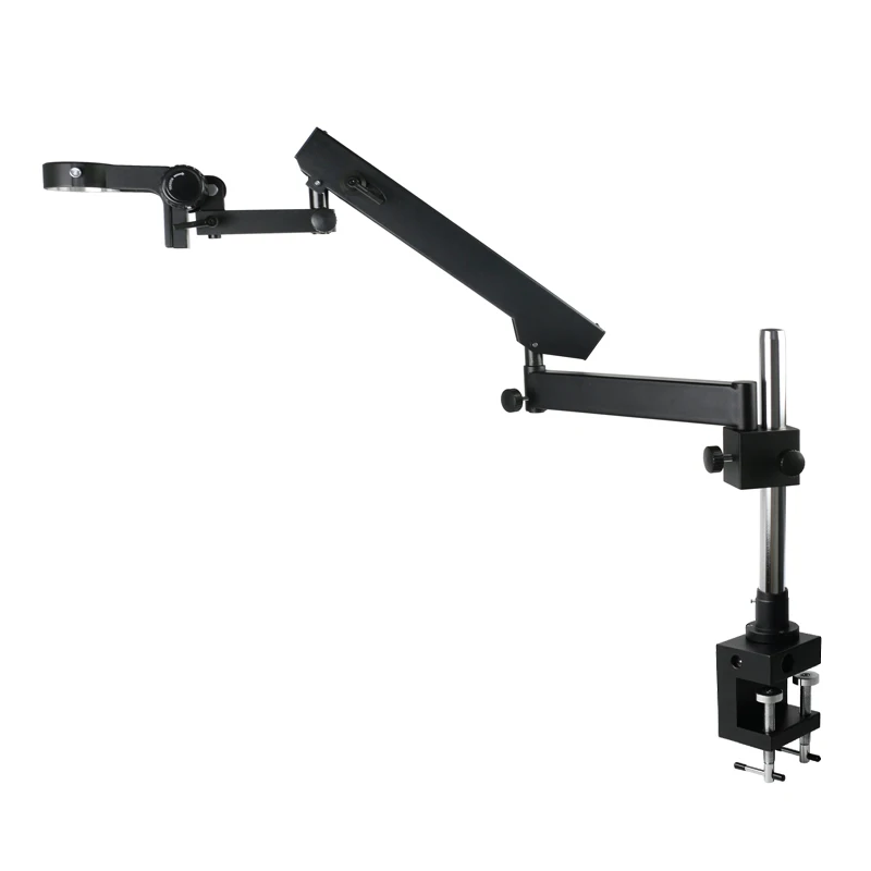 Articulating Arm Boom Stand Microscope - Penyangga Lengan Artikulasi yang Dapat Disesuaikan