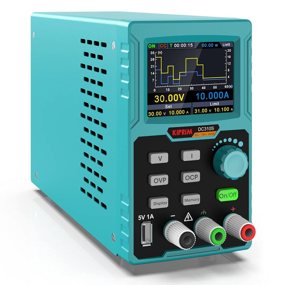 High Precision Dc Power Supply 30V 10A - Catu Daya DC, 0-30V 0-10A Sumber