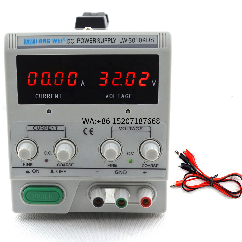 High Precision Dc Power Supply 30V 10A - Catu Daya Yang Diatur DC 4