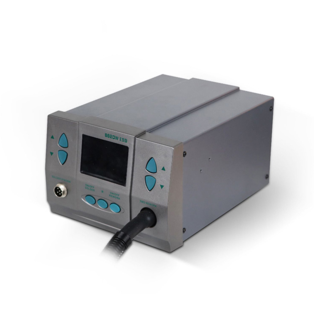 Hot Air Rework Station 861Dw - Stasiun Penyolderan 1000W/1300W 862DW, Stasiun Pengerjaan