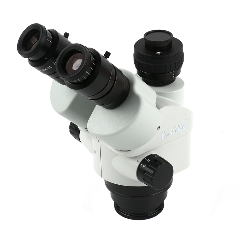 Trinocular Stereo Microscope 7X-45X - Mikroskop Stereo Trinokuler Industri 7x-45x dengan