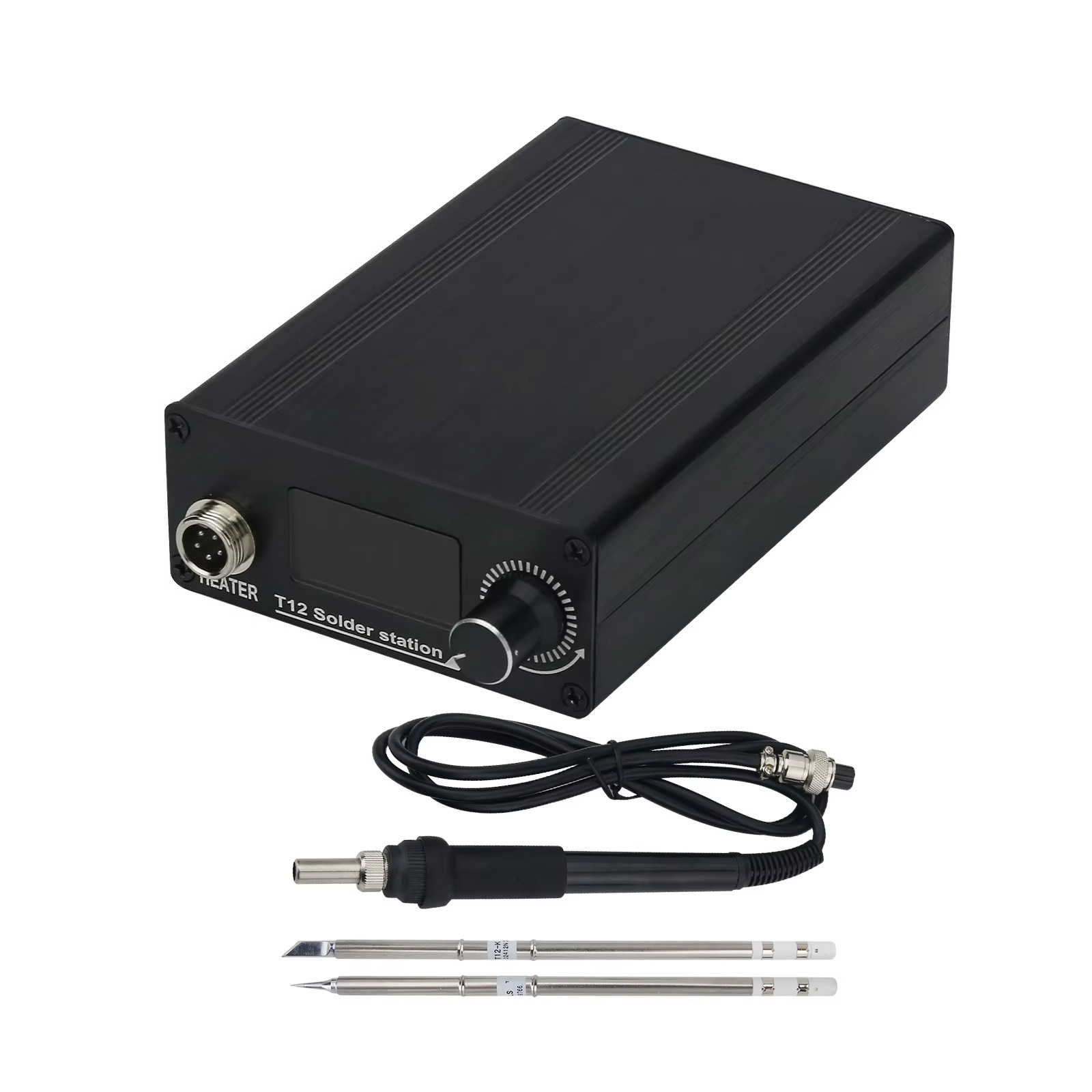T12 Soldering Station Oled - Stasiun Solder STM32 V3.1S T12 120W