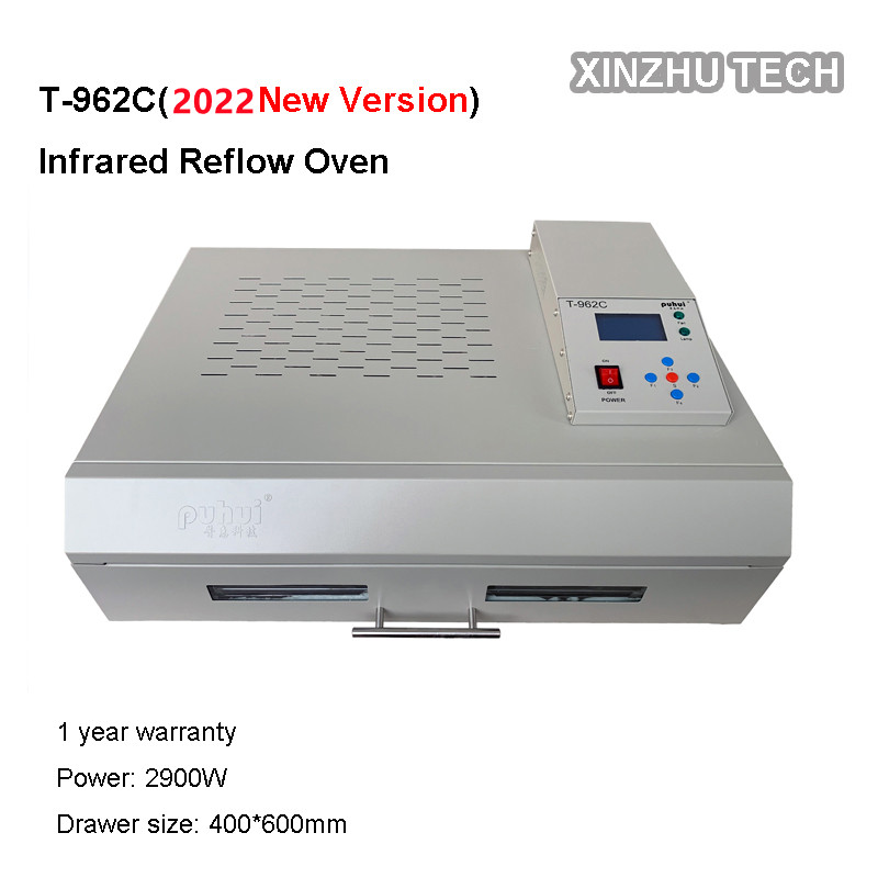 Infrared Bga Rework Station - Pemanas inframerah T-962C, versi baru 220/110V