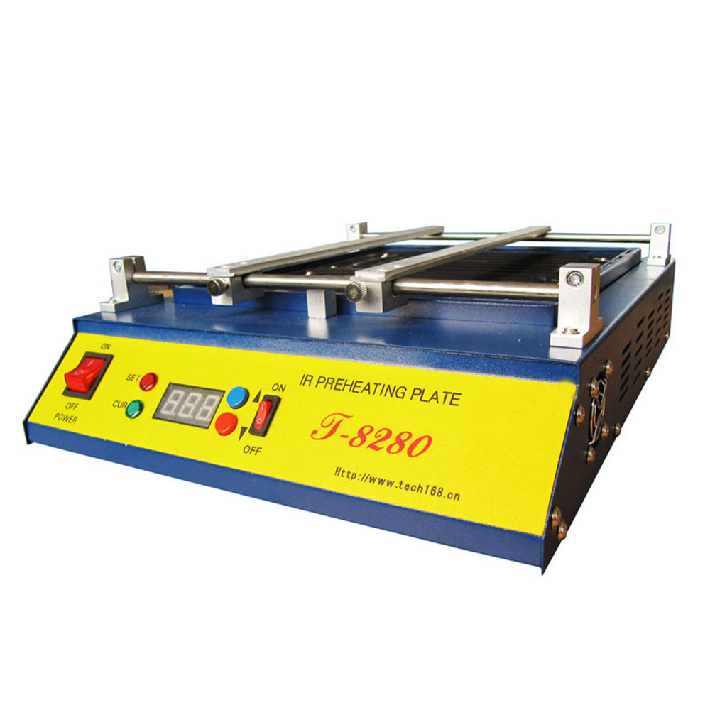 220V /110V T8280 PCB Preheater - Infrared Bga Rework Station ulasan dan harga