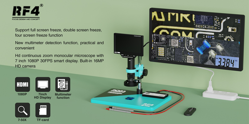 Kamera Mikroskop Video Digital - Simul-Focal Industrial Microscope 4K Hdmi ulasan dan harga