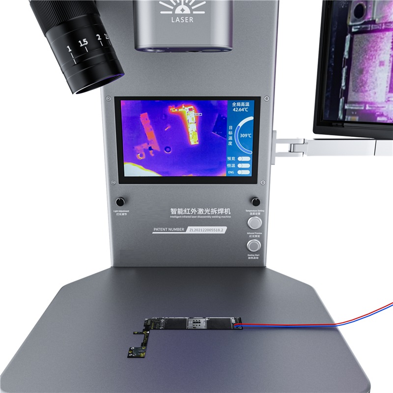 LY IR-777 Mini 2 In 1 Penganal - Infrared Bga Rework Station ulasan dan harga