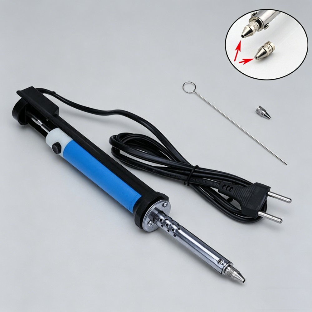 Mesin Pematrian Listrik Tipe P - Desoldering Pump Electric Vacuum Station ulasan dan harga