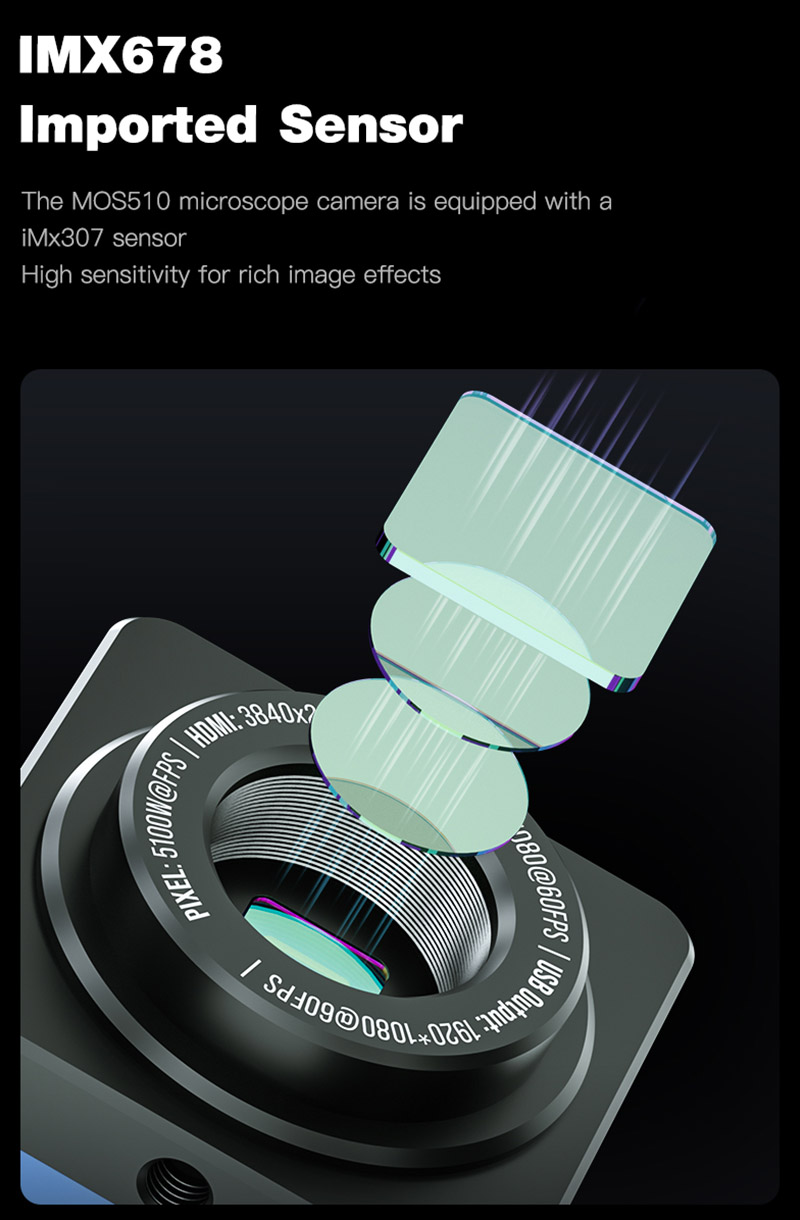 Kamera Mikroskop Industri Meka - 4K Microscope Camera Sony Sensor ulasan dan harga