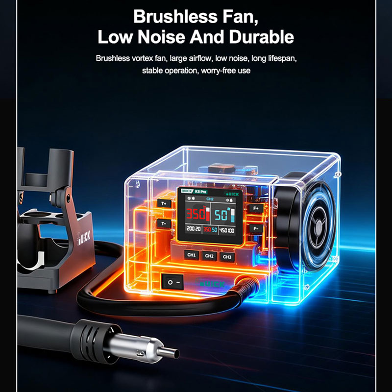 QUICK K8 Pro Intelligent Hot A - Infrared Bga Rework Station ulasan dan harga