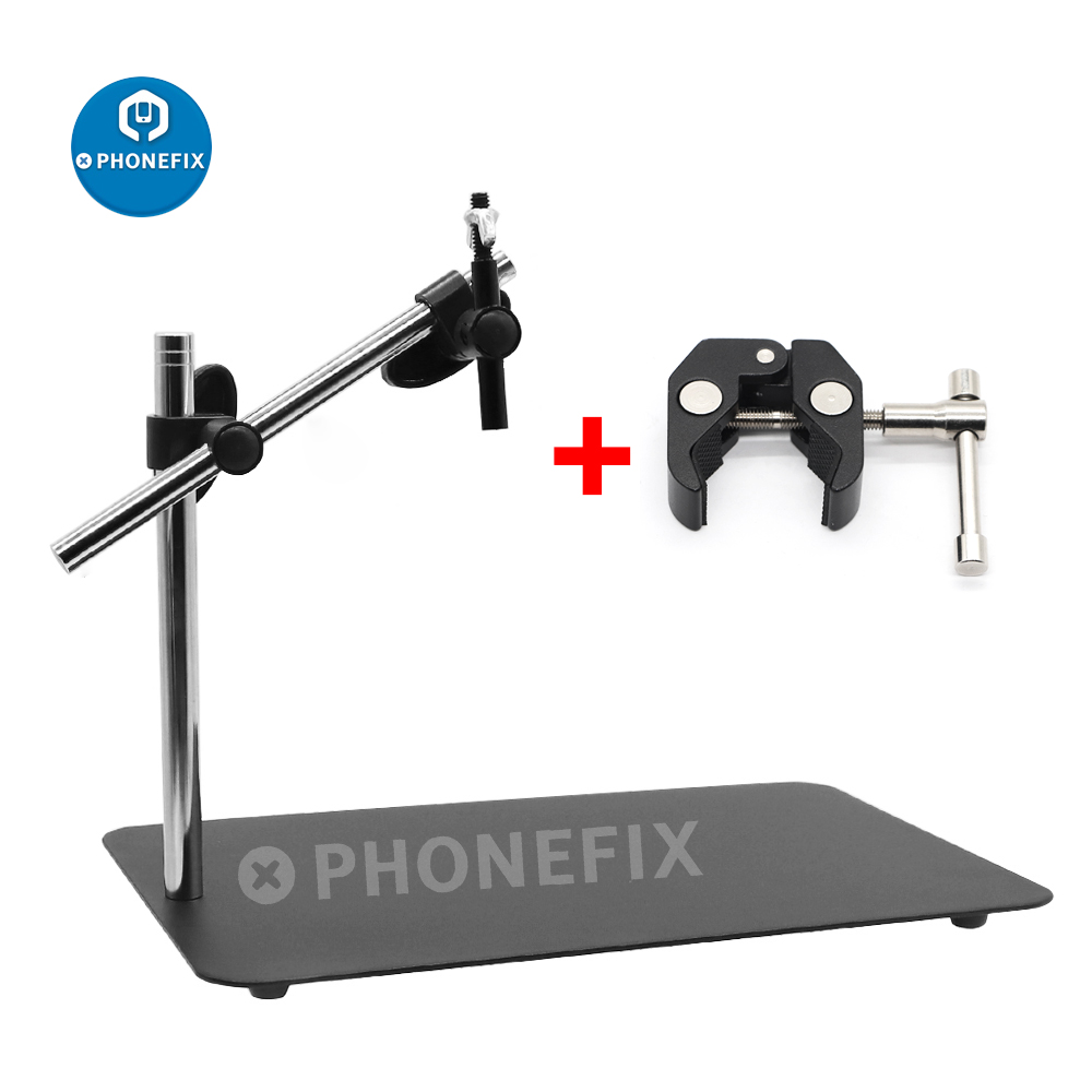Stand Holder Mikroskop Zoom St - Articulating Arm Boom Stand Microscope ulasan dan harga