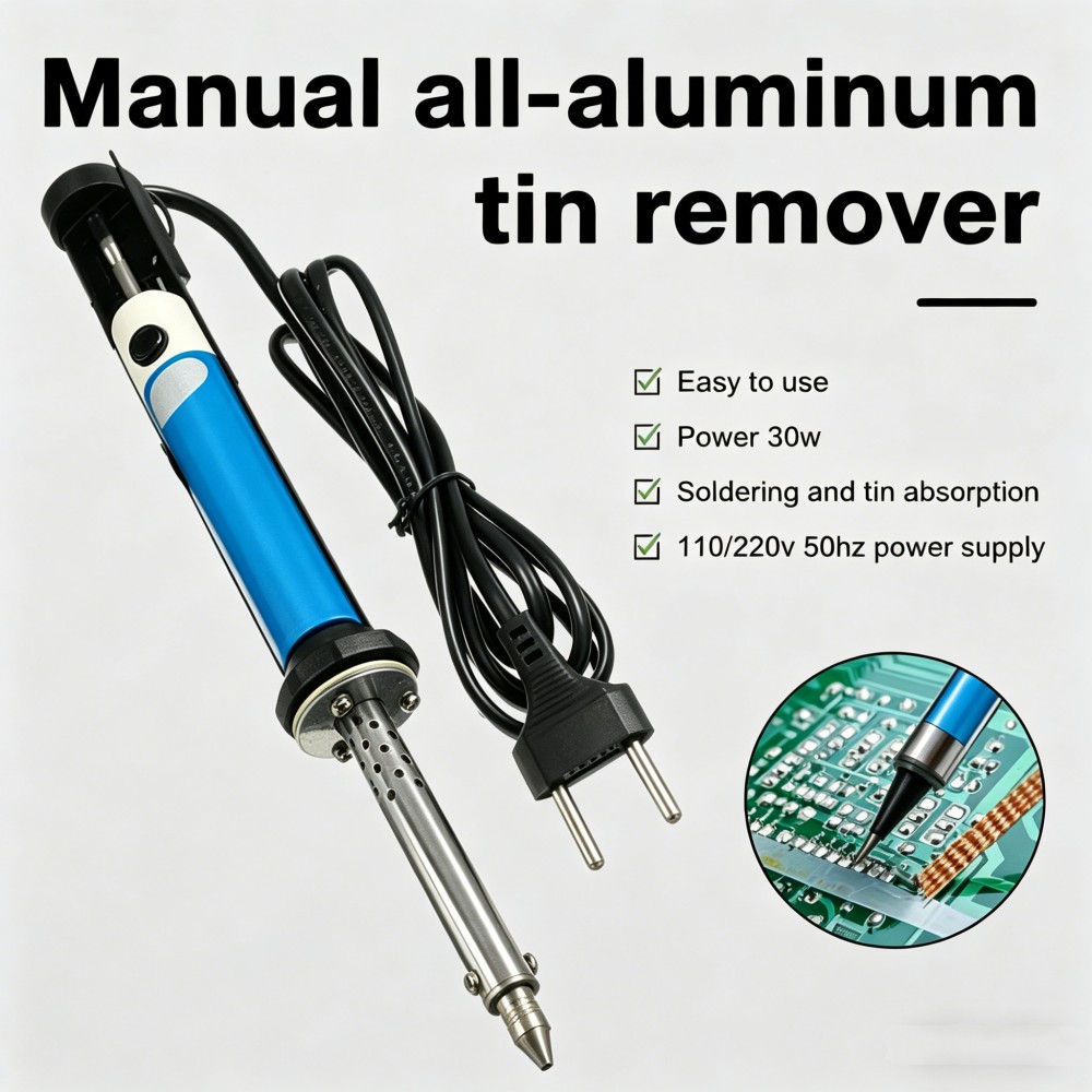 AC 220V Mesin Penyedot Timah L - Desoldering Pump Electric Vacuum Station ulasan dan harga