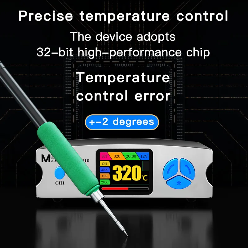 MaAnt HT-C210, stasiun solder  - C210 Precision Soldering Station ulasan dan harga