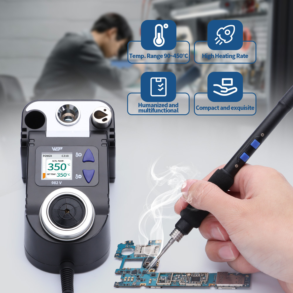 Kit Solder Presisi WEP C210 C2 - C210 Precision Soldering Station ulasan dan harga