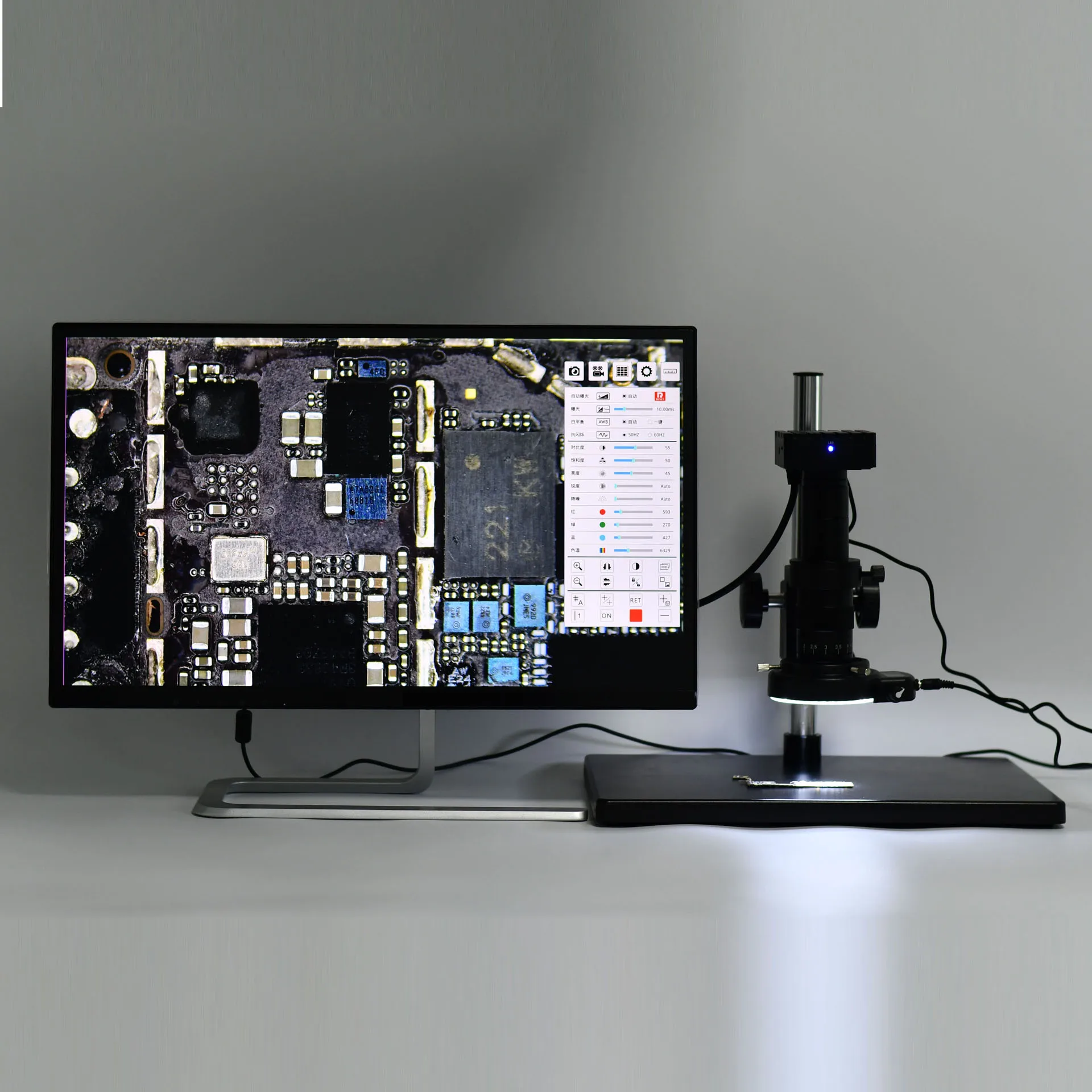 Kamera mikroskop video industr - 4K Microscope Camera Sony Sensor ulasan dan harga