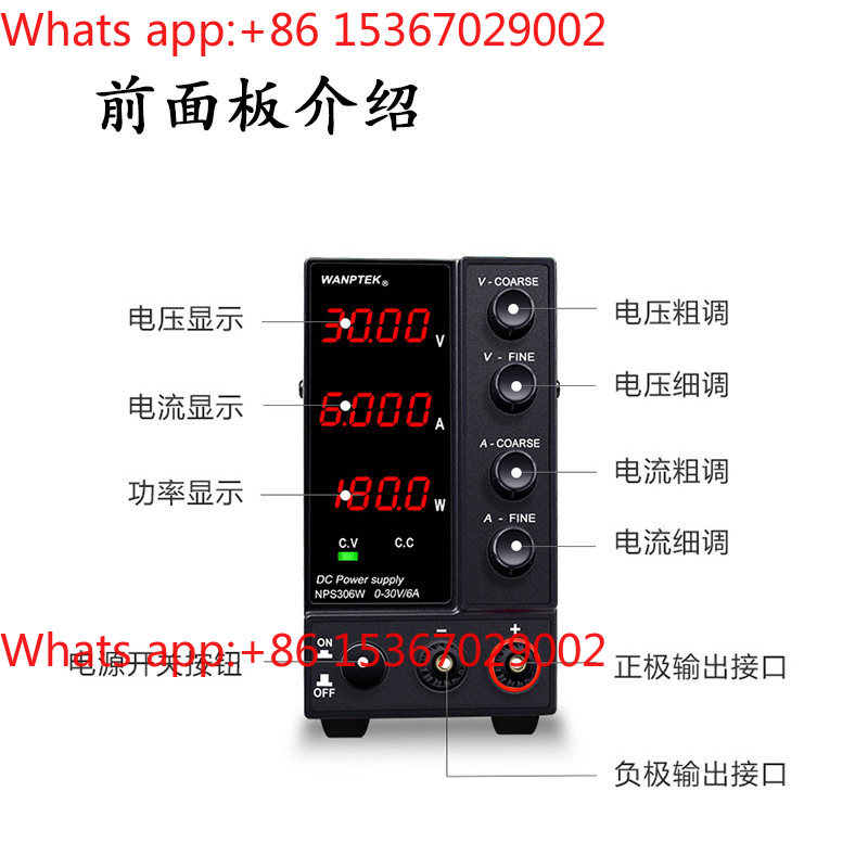 Catu Daya DC NPS3010W Dapat Di - High Precision Dc Power Supply 30V 10A ulasan dan harga