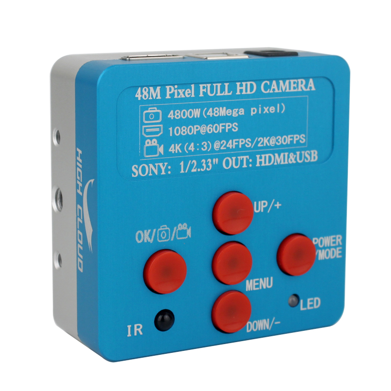 Kamera Video USB HDMI 4K 48MP, - Simul-Focal Industrial Microscope 4K Hdmi ulasan dan harga