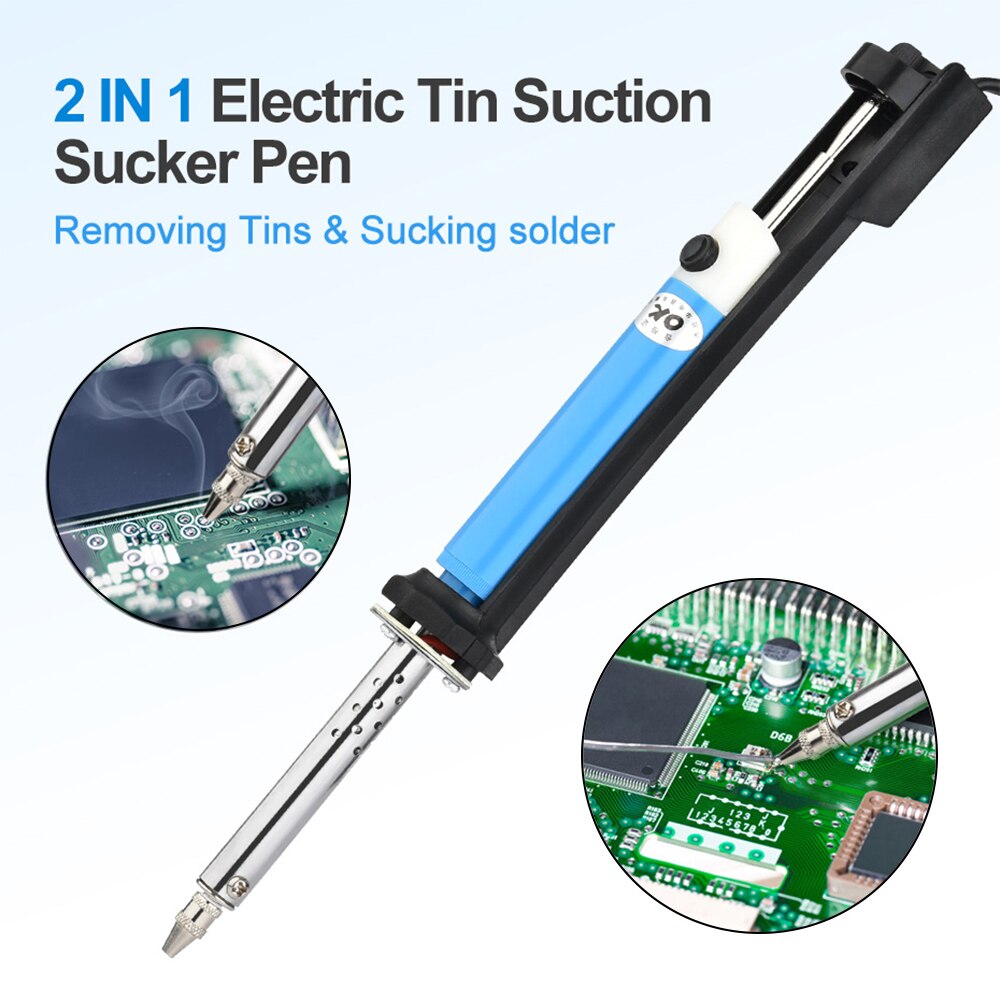 AC 220V mesin pematrian listri - Desoldering Pump Electric Vacuum Station ulasan dan harga