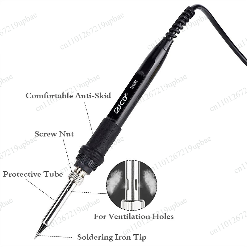 8898 2-in-1 750W LCD Digital S - 2 In 1 Soldering Rework Station 750W ulasan dan harga