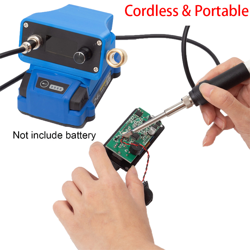 Stasiun solder T12, solder STC - T12 Soldering Station Oled ulasan dan harga