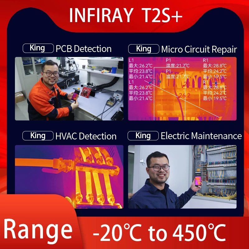 InfiRay T2S Plus Pencitra Term - Thermal Imaging Camera Pcb Repair ulasan dan harga