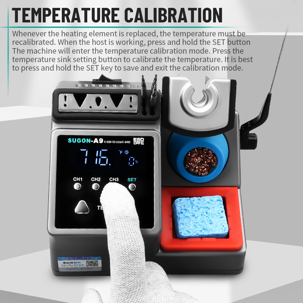 SUGON A9 stasiun solder kompat - Infrared Bga Rework Station ulasan dan harga