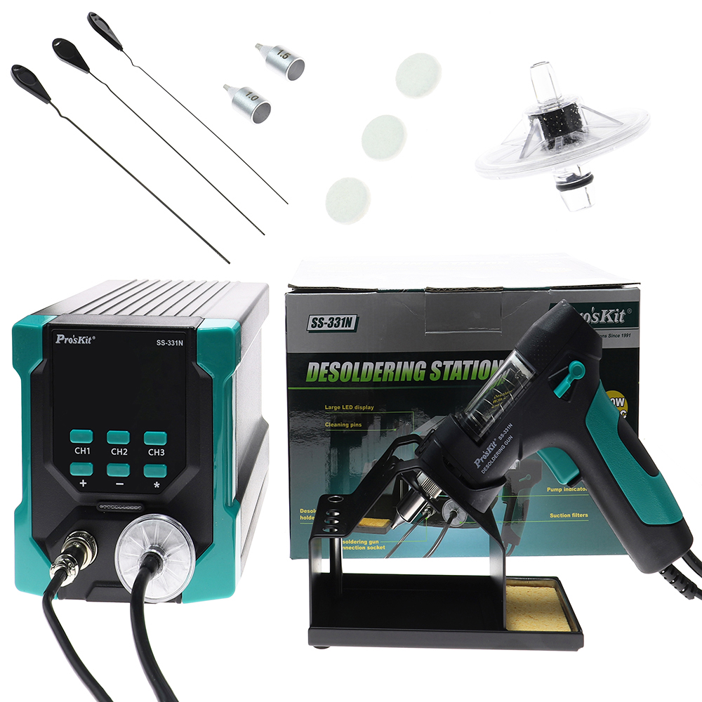 Stasiun Pematrian Digital SS-3 - Desoldering Pump Electric Vacuum Station ulasan dan harga