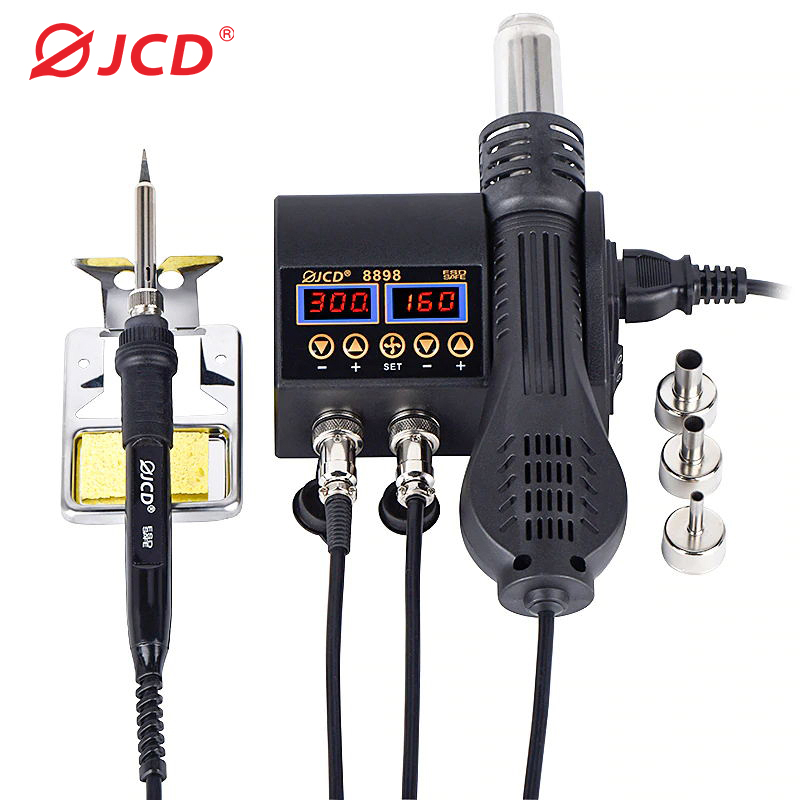 2 In 1 750W Pistol Udara Panas - 2 In 1 Soldering Rework Station 750W ulasan dan harga