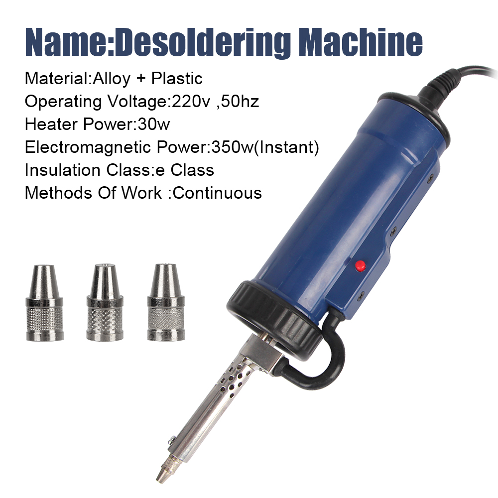 Vakum penghisap timah dengan 3 - Desoldering Pump Electric Vacuum Station ulasan dan harga