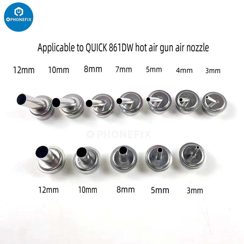 Nozel Stasiun Pengerjaan Ulang - Hot Air Rework Station 861Dw ulasan dan harga