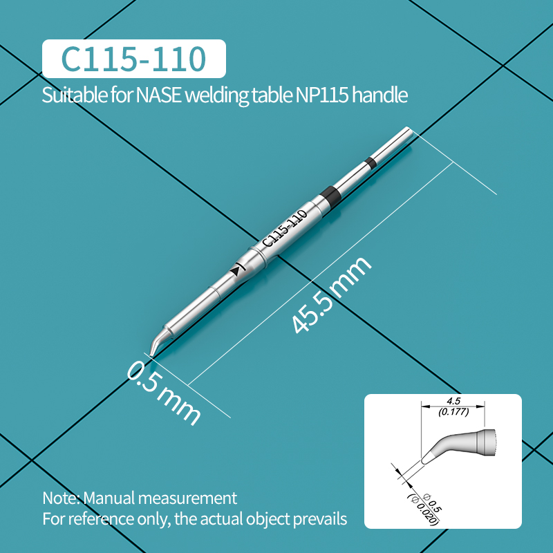 Pengganti Ujung Solder C115 C1 - C115 Nano Soldering Iron Station ulasan dan harga