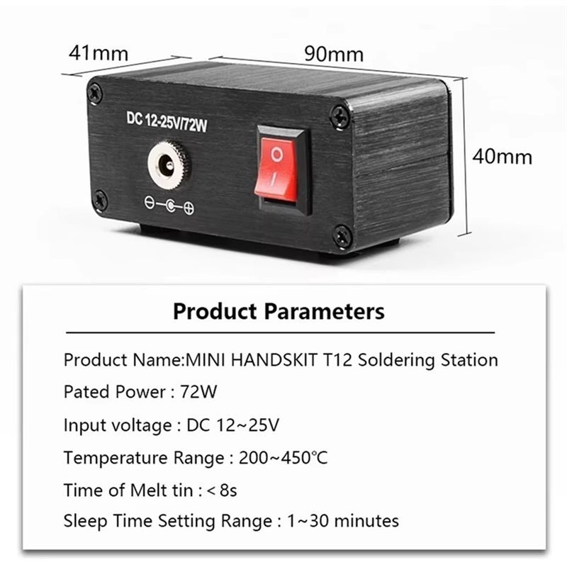 AB11-T12 Untuk Perbaikan Rumah - T12 Soldering Station Oled ulasan dan harga