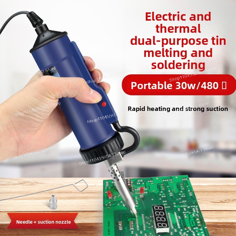 Pistol Desoldering Listrik den - Desoldering Pump Electric Vacuum Station ulasan dan harga