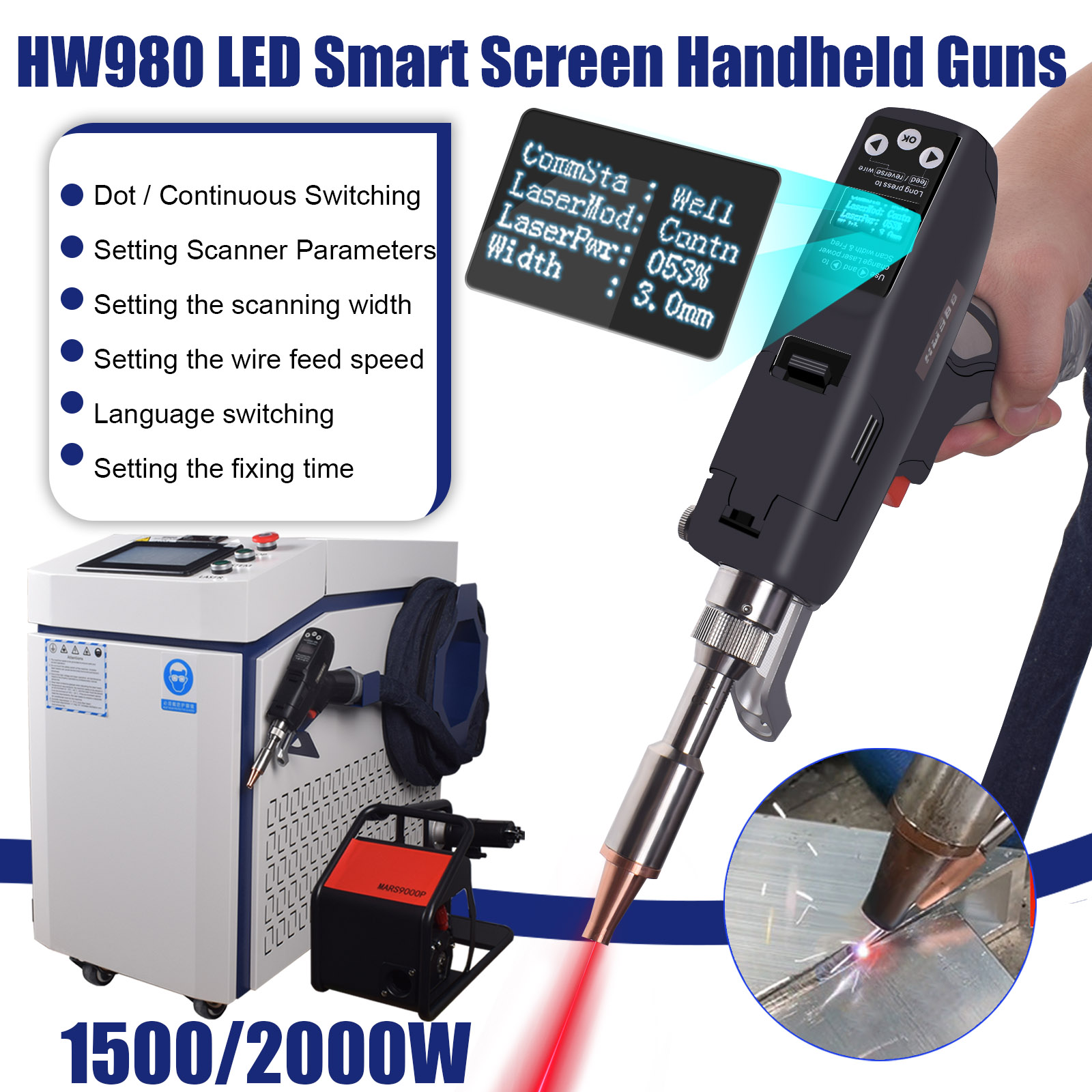 Mesin Las Serat Genggam Raycus - Laser Soldering Machine Handheld ulasan dan harga