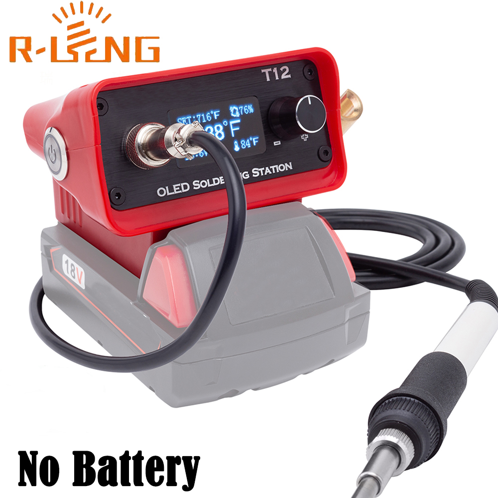 Stasiun besi solder T12 OLED S - T12 Soldering Station Oled ulasan dan harga