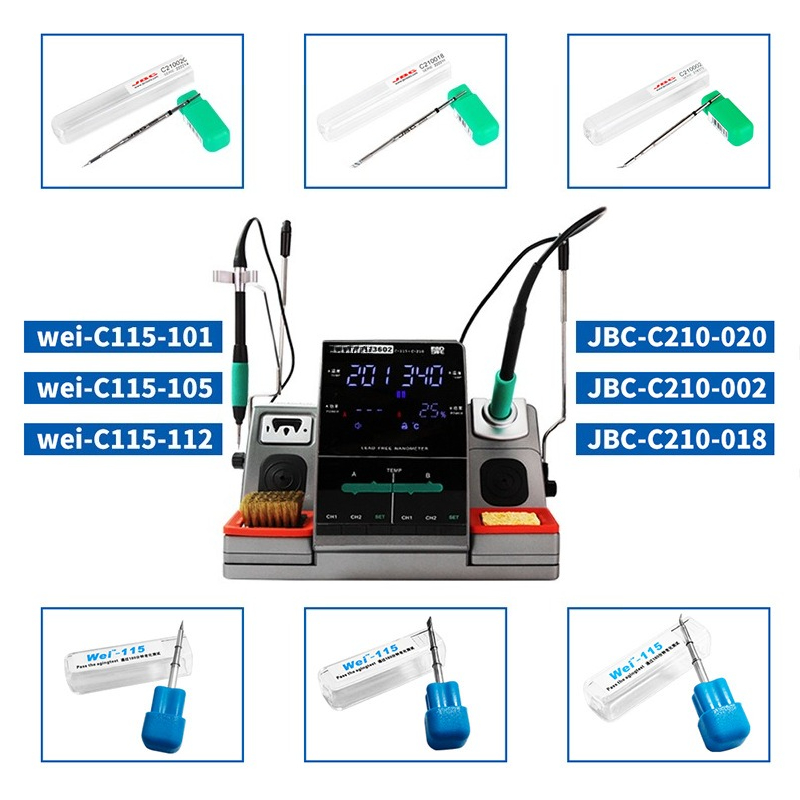 Meja las nano Speed T3602 deng - C115 Nano Soldering Iron Station ulasan dan harga