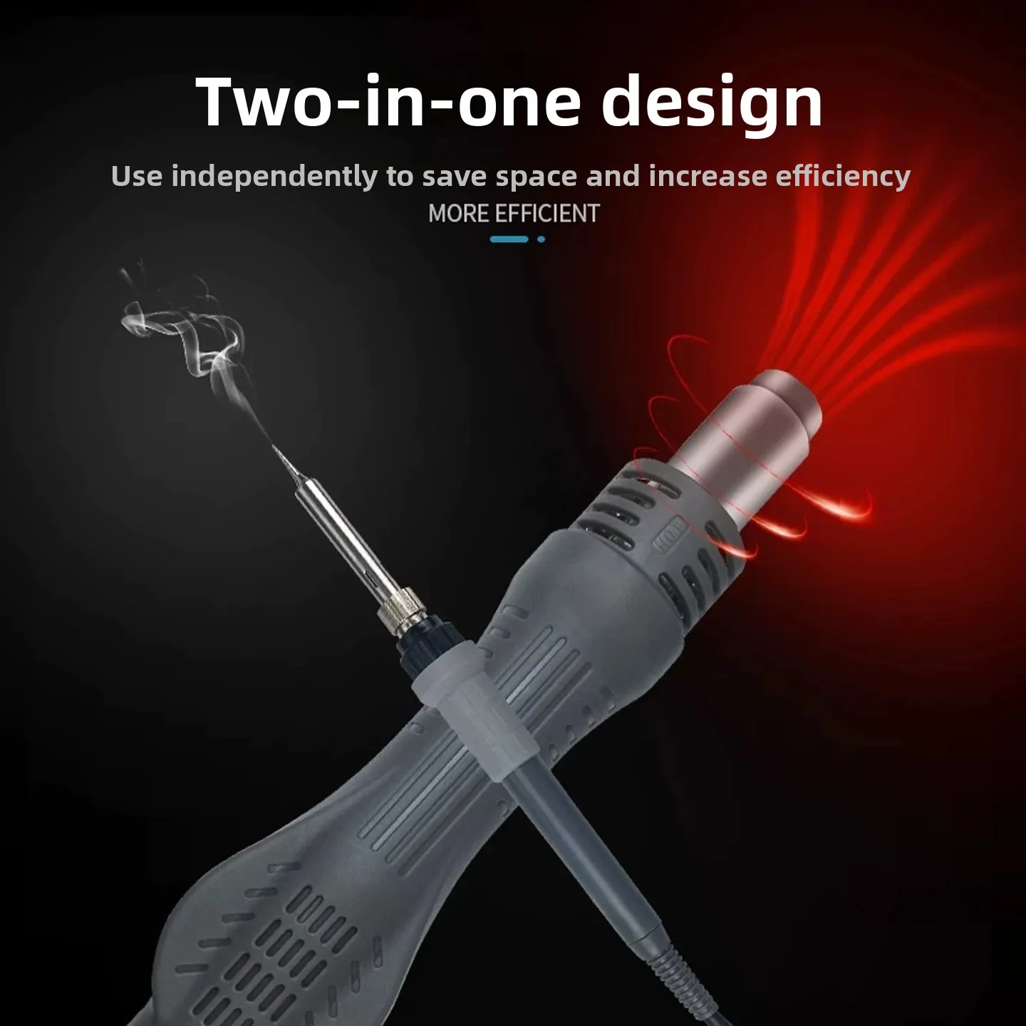 8878D 2-in-1 Rework Station –  - 2 In 1 Soldering Rework Station 750W ulasan dan harga