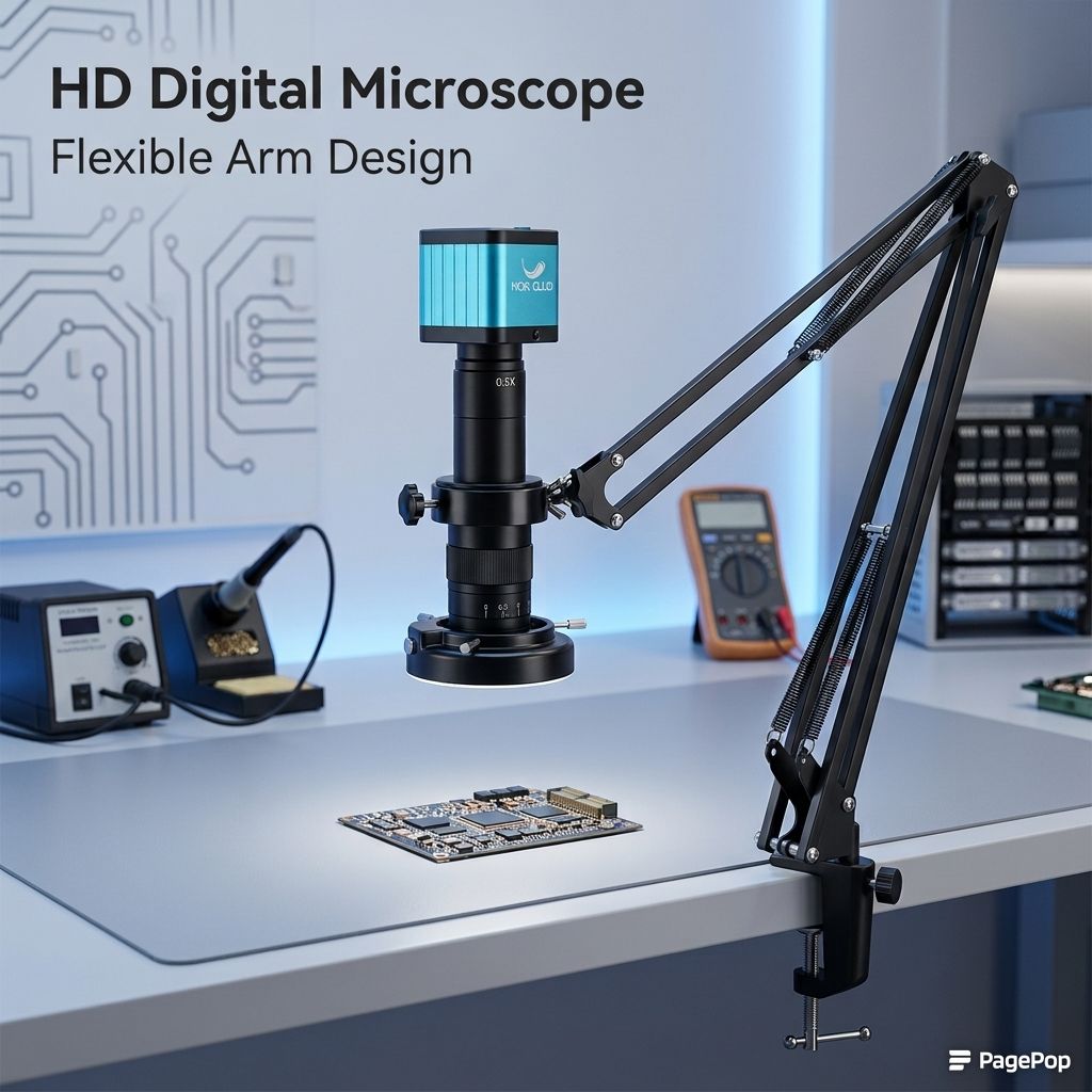 Kamera Mikroskop Video Industr - 4K Microscope Camera Sony Sensor ulasan dan harga