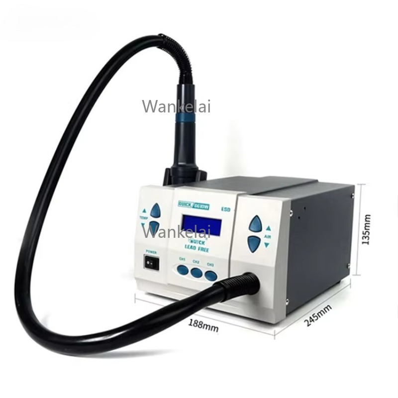 Stasiun Solder Udara Panas QUI - Hot Air Rework Station 861Dw ulasan dan harga