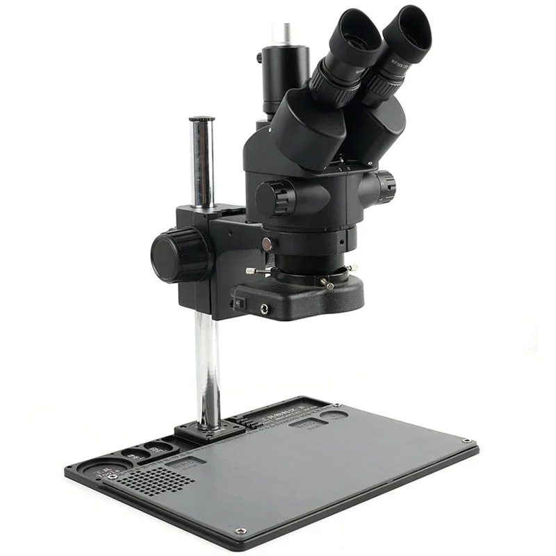 7X- 45X Zoom Industri Simul-fo - Trinocular Stereo Microscope 7X-45X ulasan dan harga