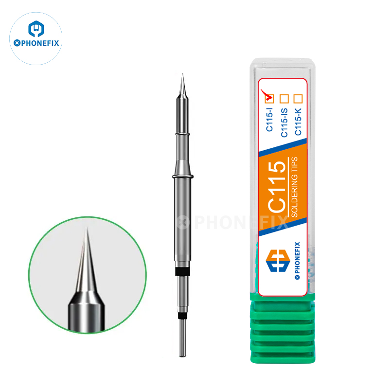 OEM seri C115 ujung solder unt - C115 Nano Soldering Iron Station ulasan dan harga
